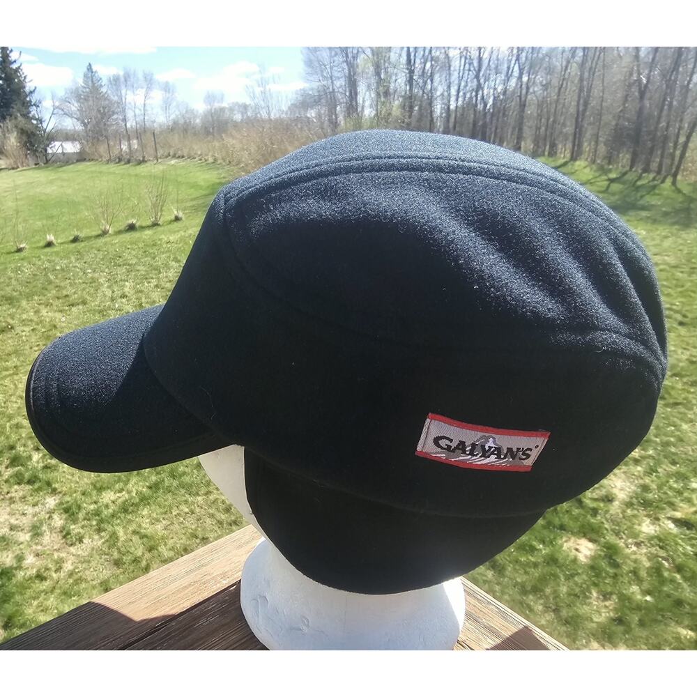 Galyans Windstopper Fleece Trapper Hiking Hat Black Earflap Womens One Size - Picture 5 of 9
